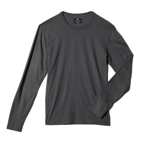 Placeholder image of a grey long sleeve shirt